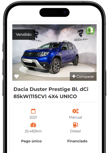 Venta de Dacia de ocasión en Lugo